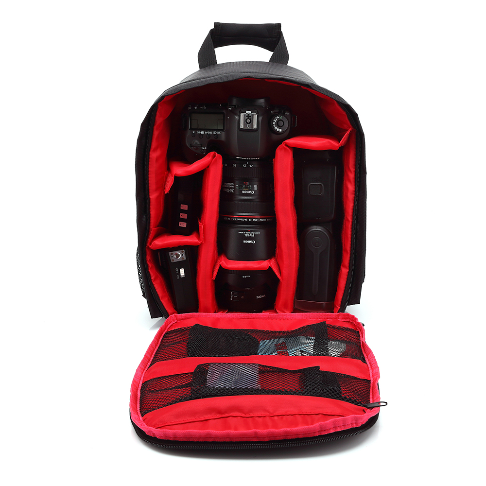 다기능 4 색 카메라 방수 배낭 가방, DSLR 디지털 카메라 비디오 배낭 가방 방수 야외 카메라 가방